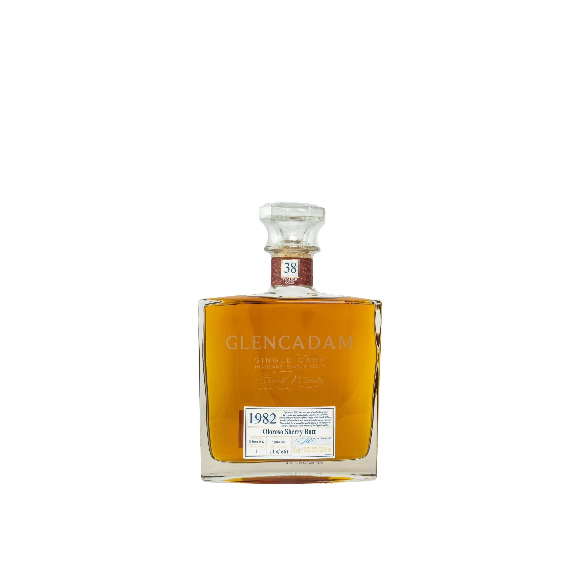 Glencadam Single Cask 1982 38 Years Single Malt Whisky