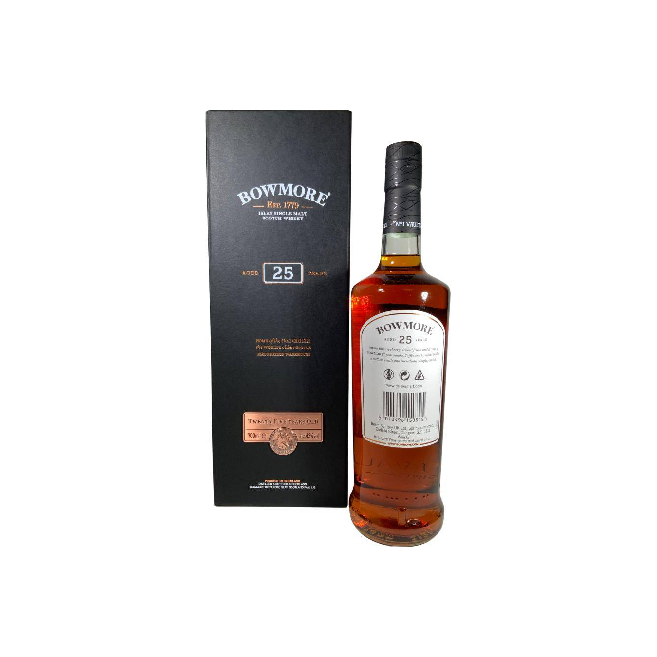 Bowmore 25 Years Single Malt Whisky 3