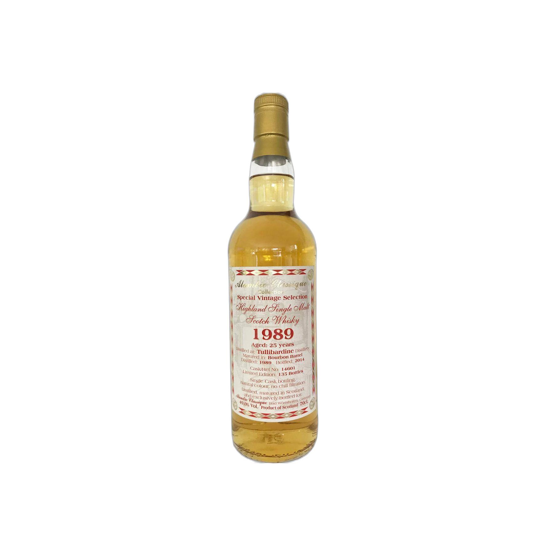 Tullibardine 1989 25 Years Single Malt Whisky