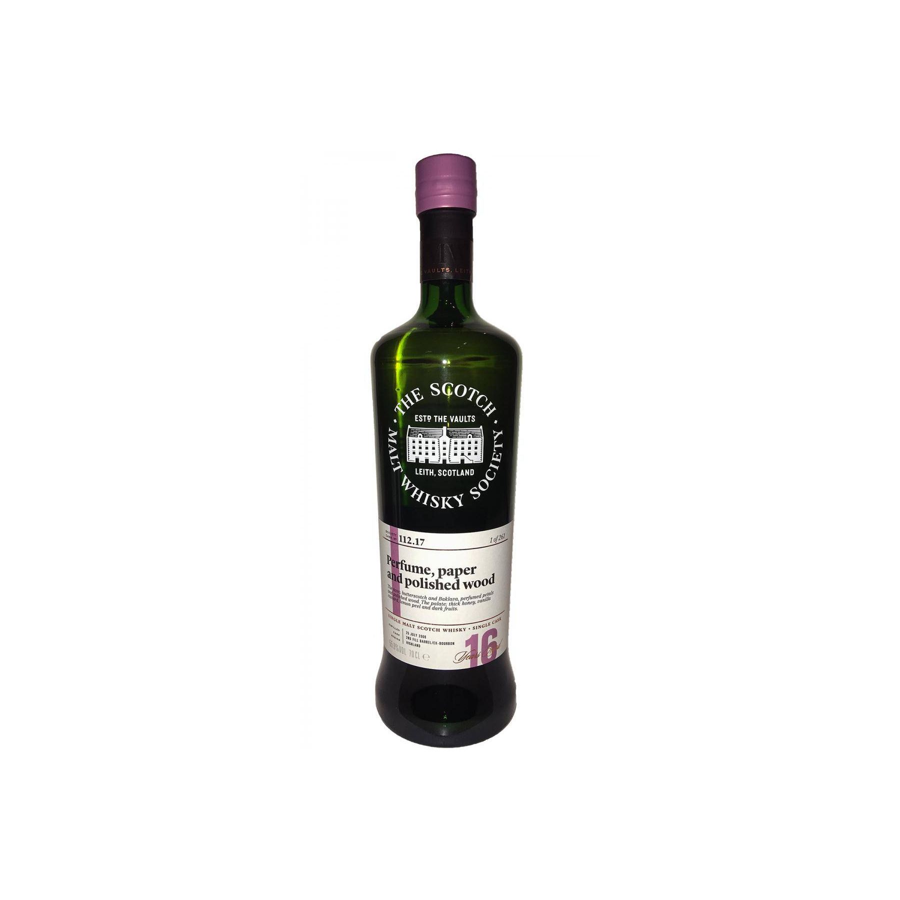 The Scotch Malt Whisky Society 2000 16 Years Single Malt Whisky