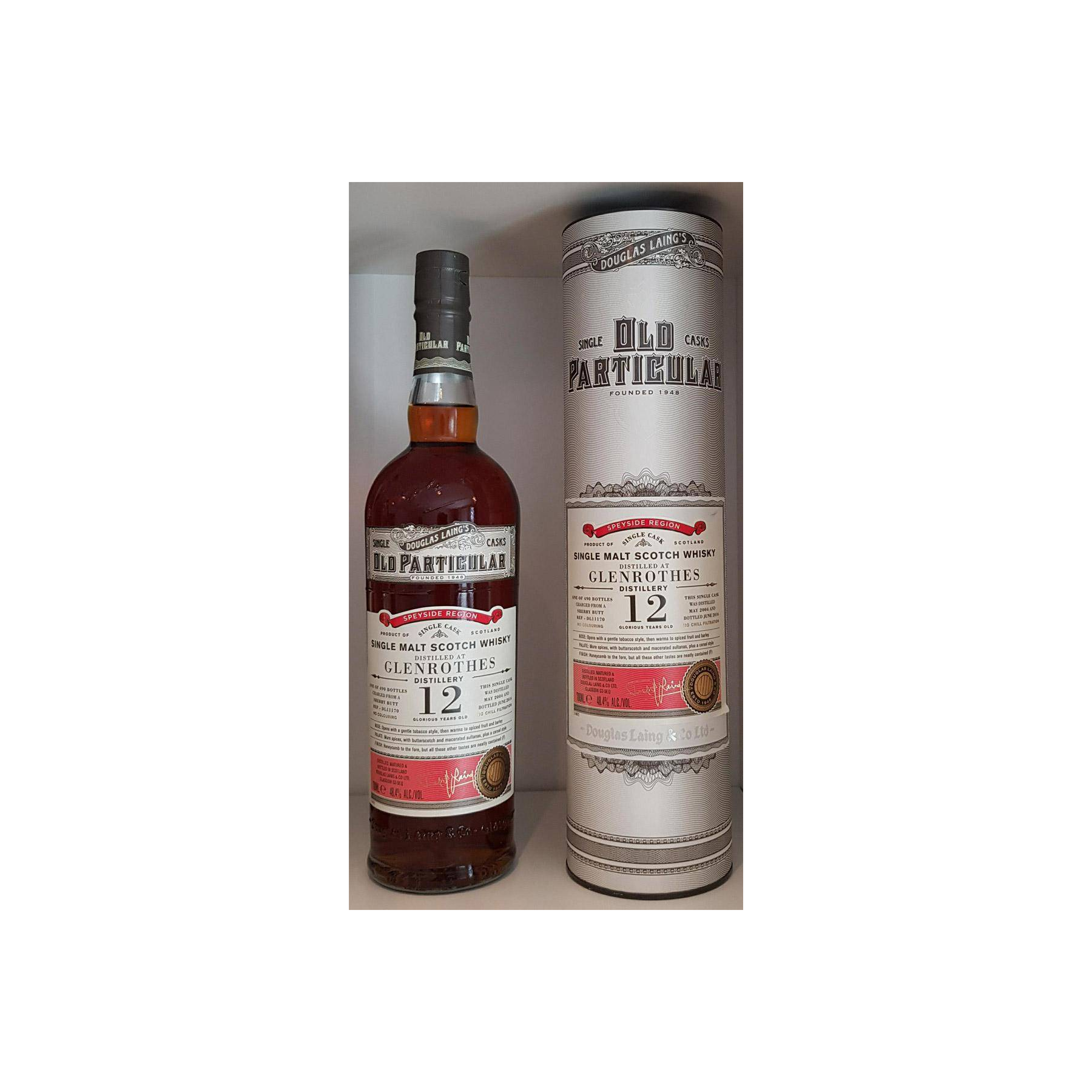 The Glenrothes Old Particular 2004 12 Years Single Malt Whisky 2