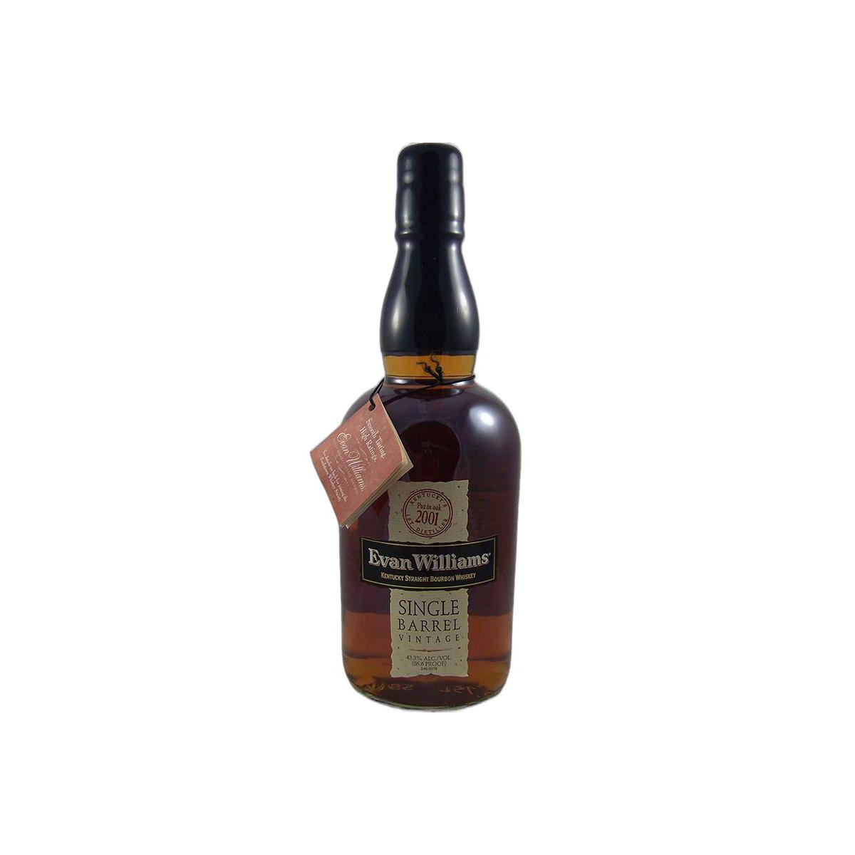 Evan Williams Single Cask 2001 10 Years Bourbon Whisky
