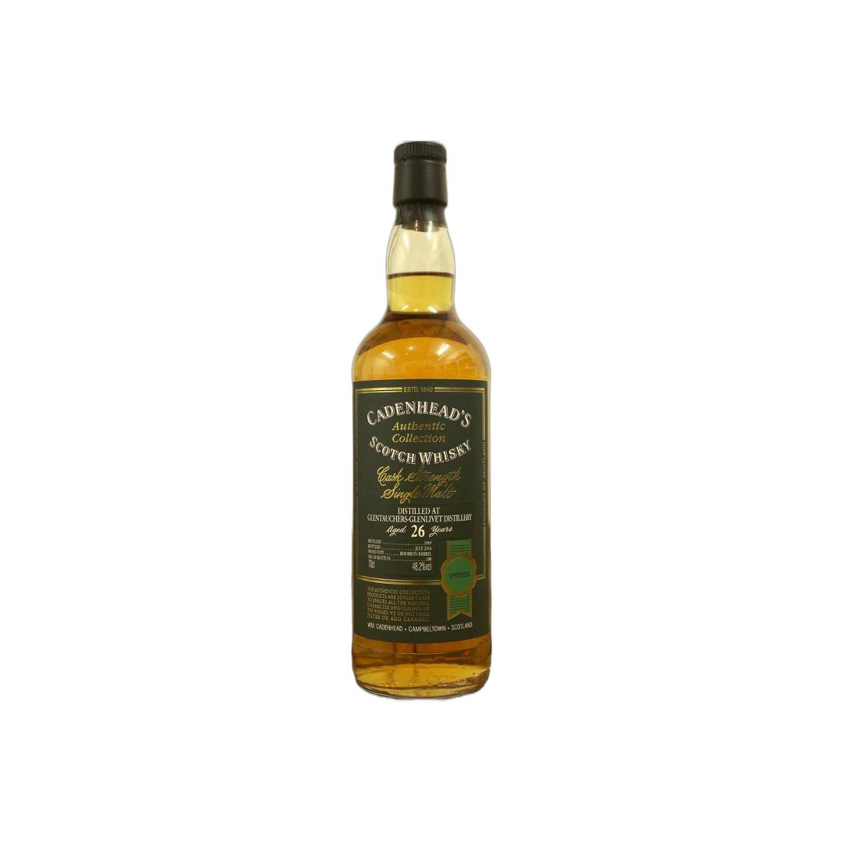 Glentauchers Authentic Collection 1989 26 Years Single Malt Whisky