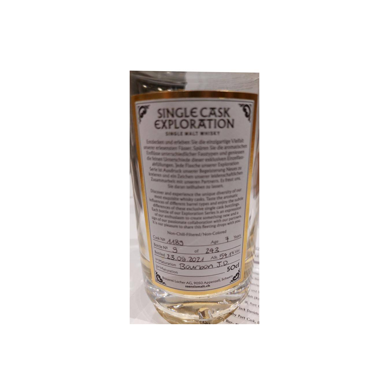Säntis Malt 7 Years Single Malt Whisky