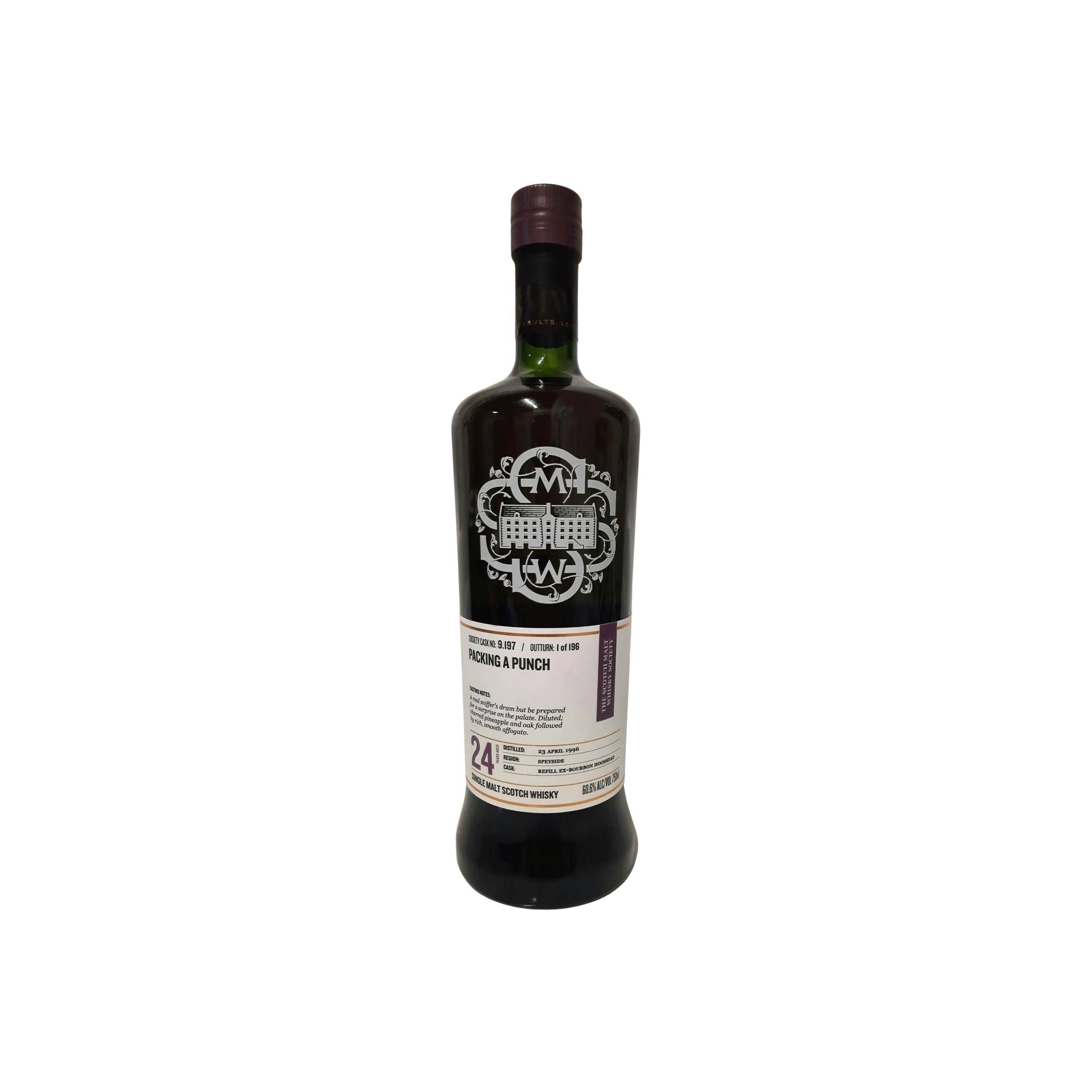 The Scotch Malt Whisky Society 1996 24 Years Single Malt Whisky