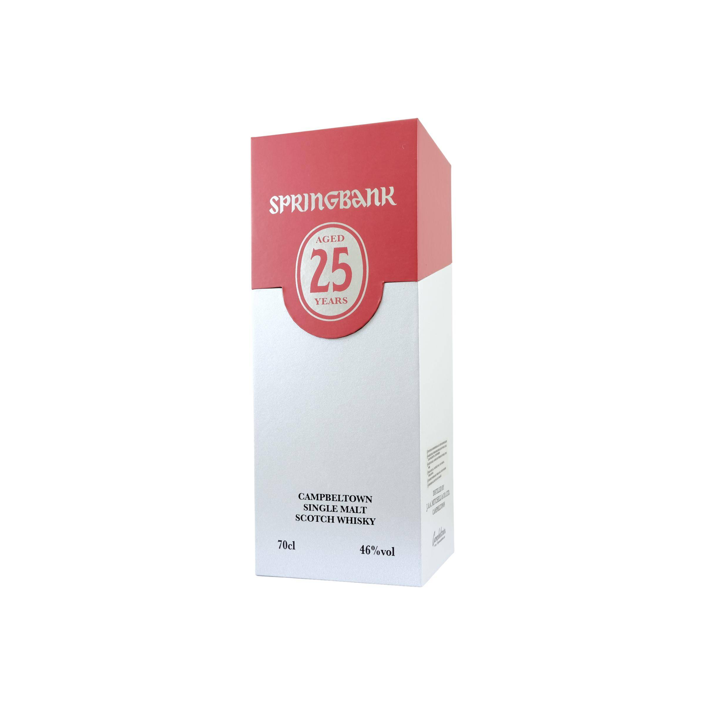 Springbank Limited Edition 25 Years Single Malt Whisky 3