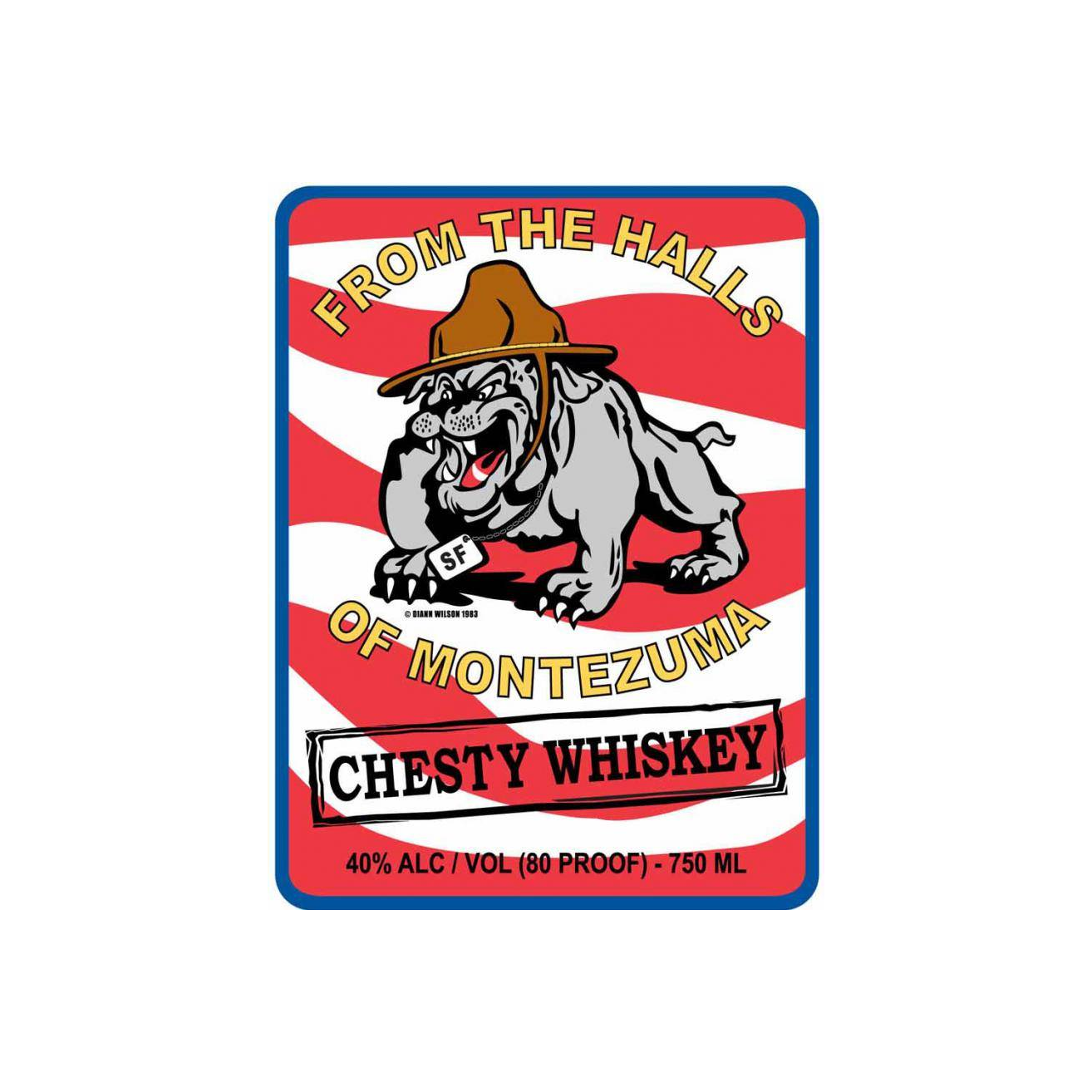 Chesty Whiskey From The Halls Of Montezuma