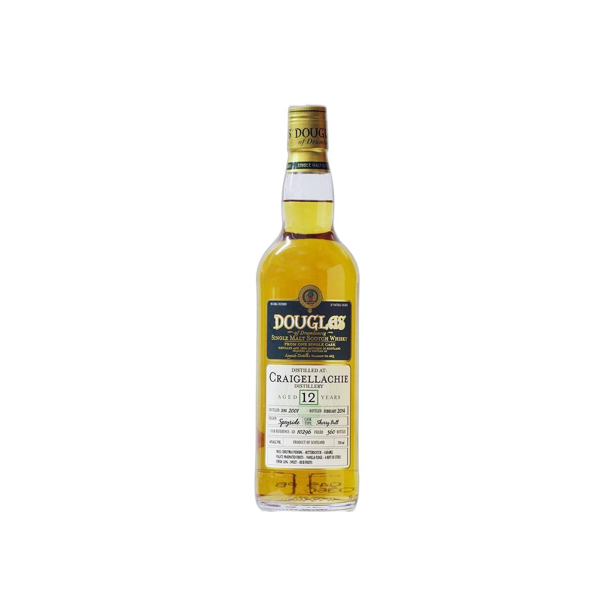 Craigellachie 2001 12 Years Single Malt Whisky