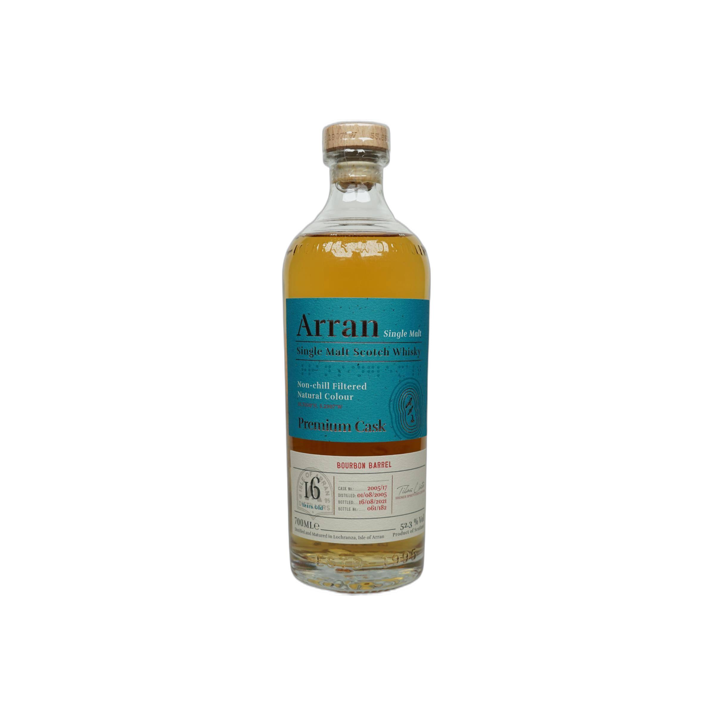 Arran 2005 16 Years Single Malt Whisky