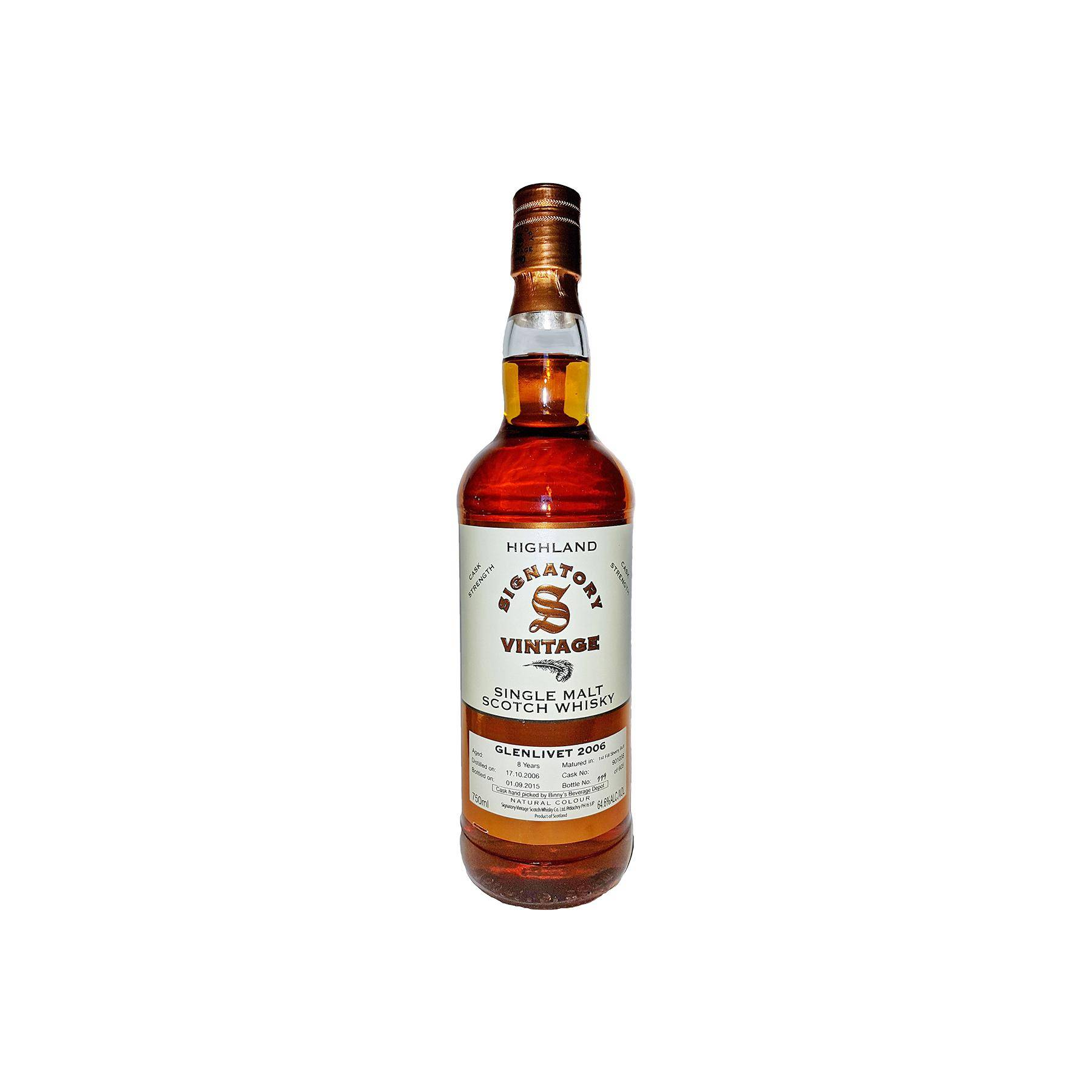 The Glenlivet 2006 8 Years Single Malt Whisky