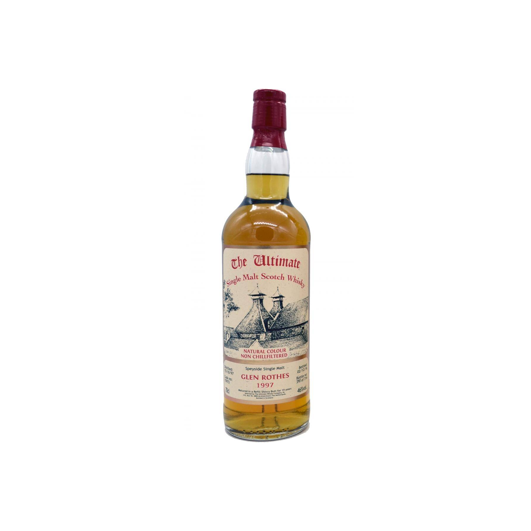 The Glenrothes The Ultimate 1997 19 Years Single Malt Whisky