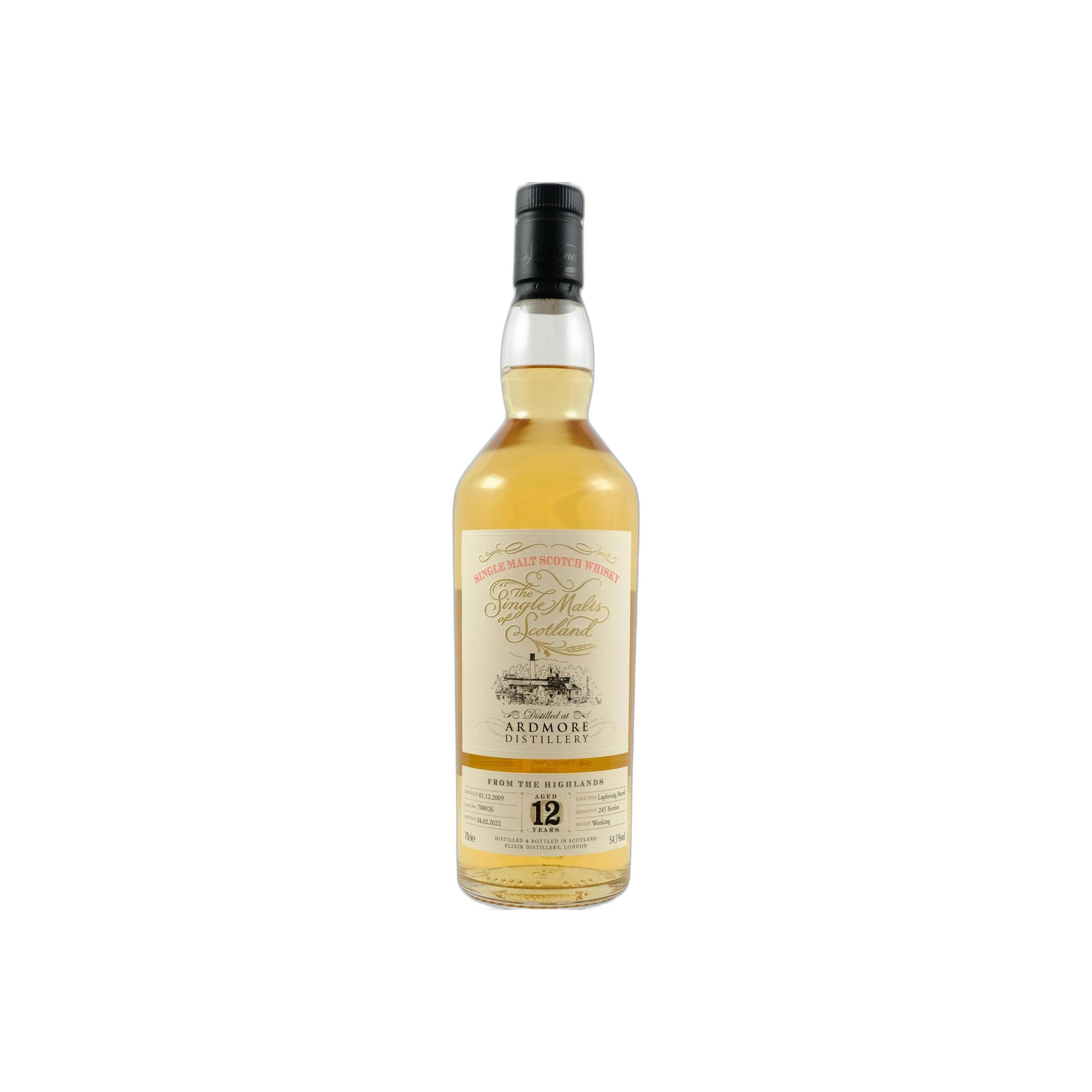 Ardmore The Single Malts of Scotland 2009 12 Years Single Malt Whisky