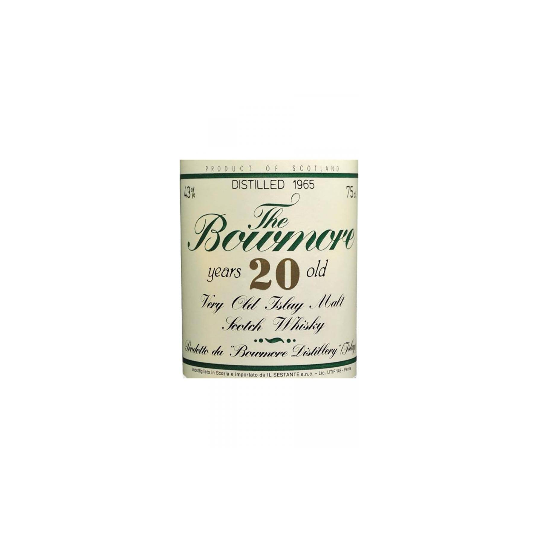 Bowmore 1965 20 Years Single Malt Whisky 2