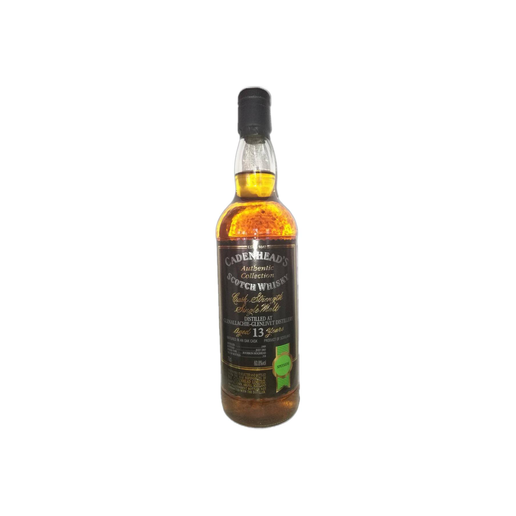 The GlenAllachie Authentic Collection 1989 13 Years Single Malt Whisky