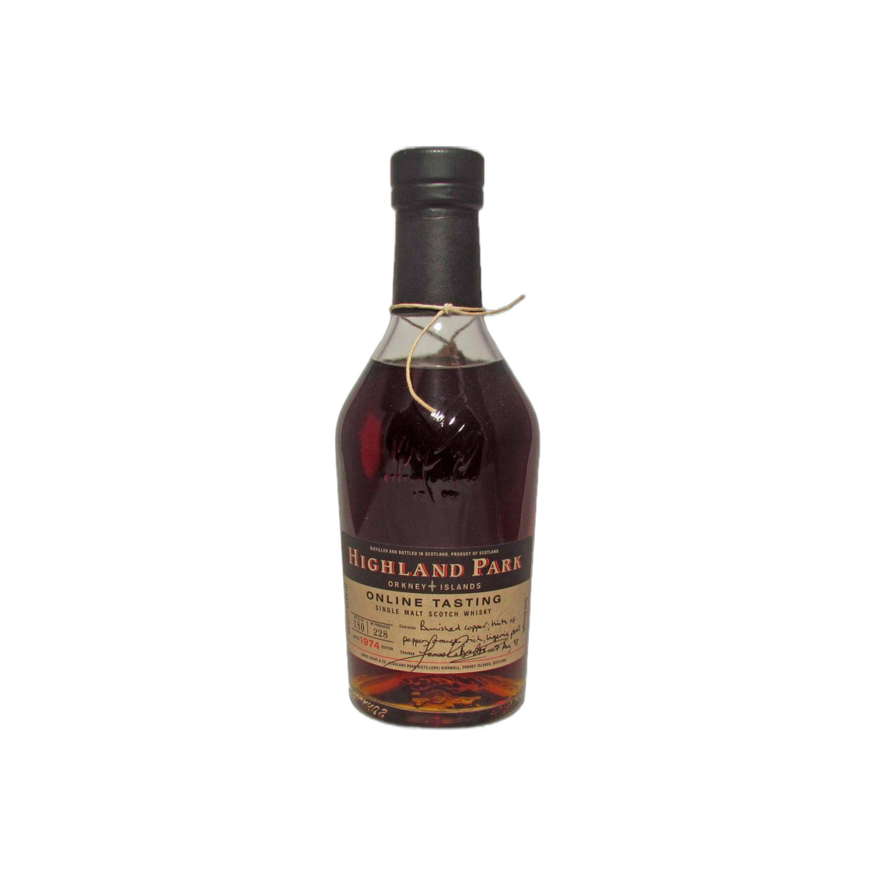 Highland Park 1974 24 Years Single Malt Whisky