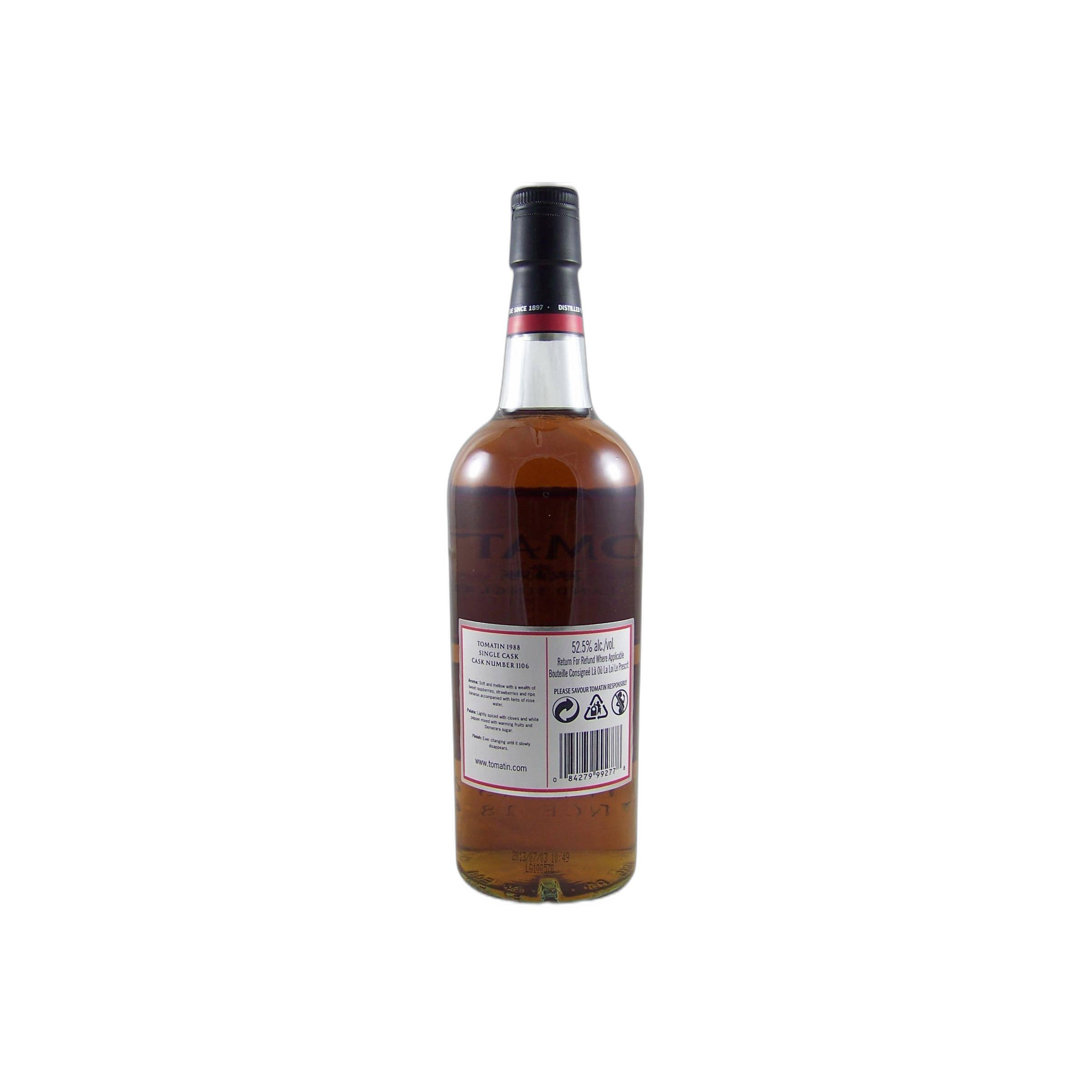 Tomatin 1988 25 Years Single Malt Whisky 2