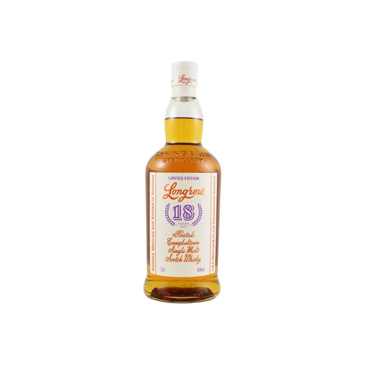 Longrow Limited Edition 18 Years Single Malt Whisky