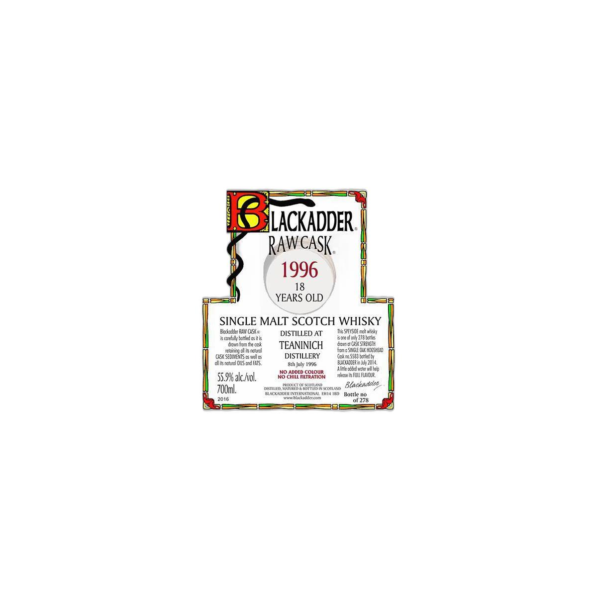 Teaninich Raw Cask 1996 18 Years Single Malt Whisky 2