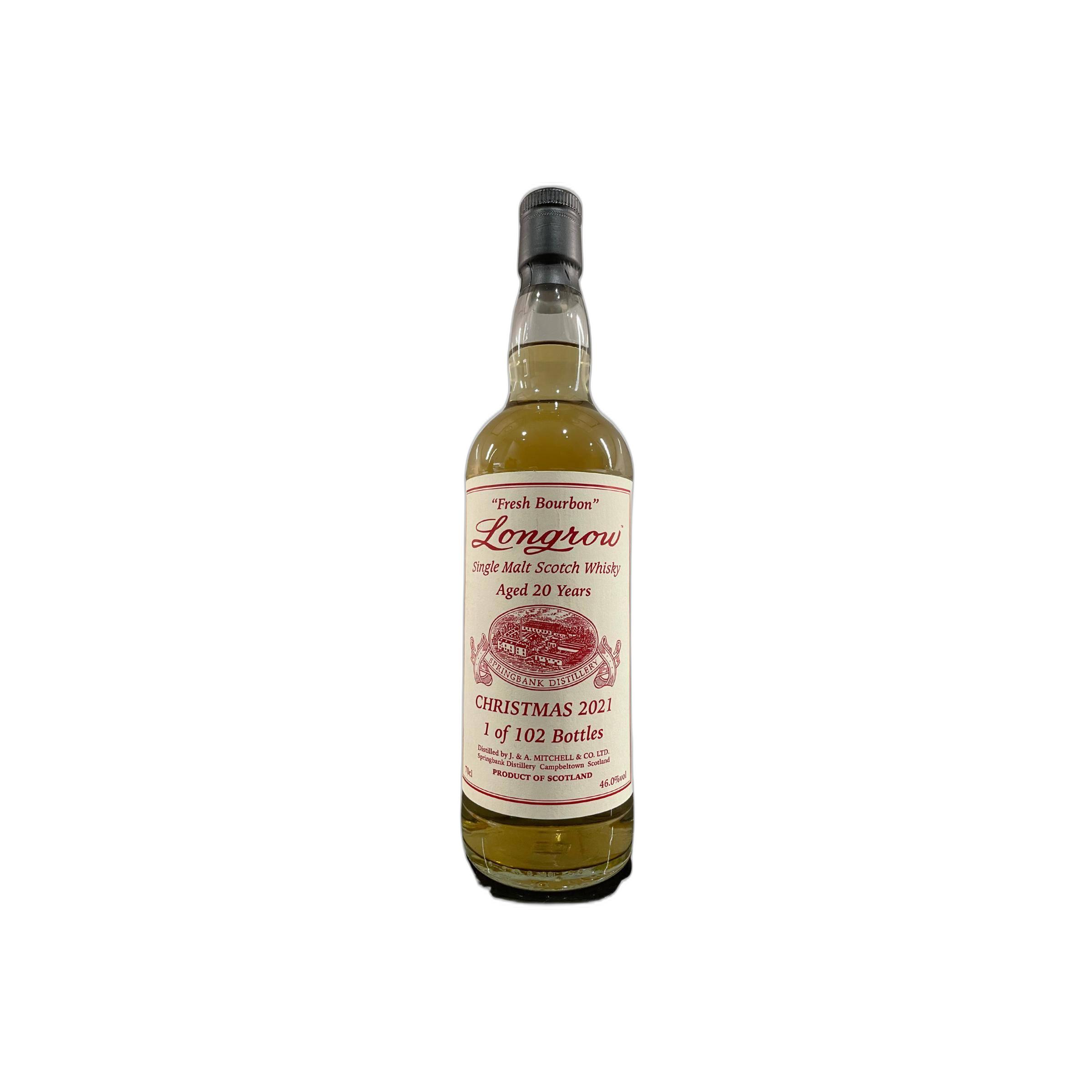 Longrow 2001 20 Years Single Malt Whisky