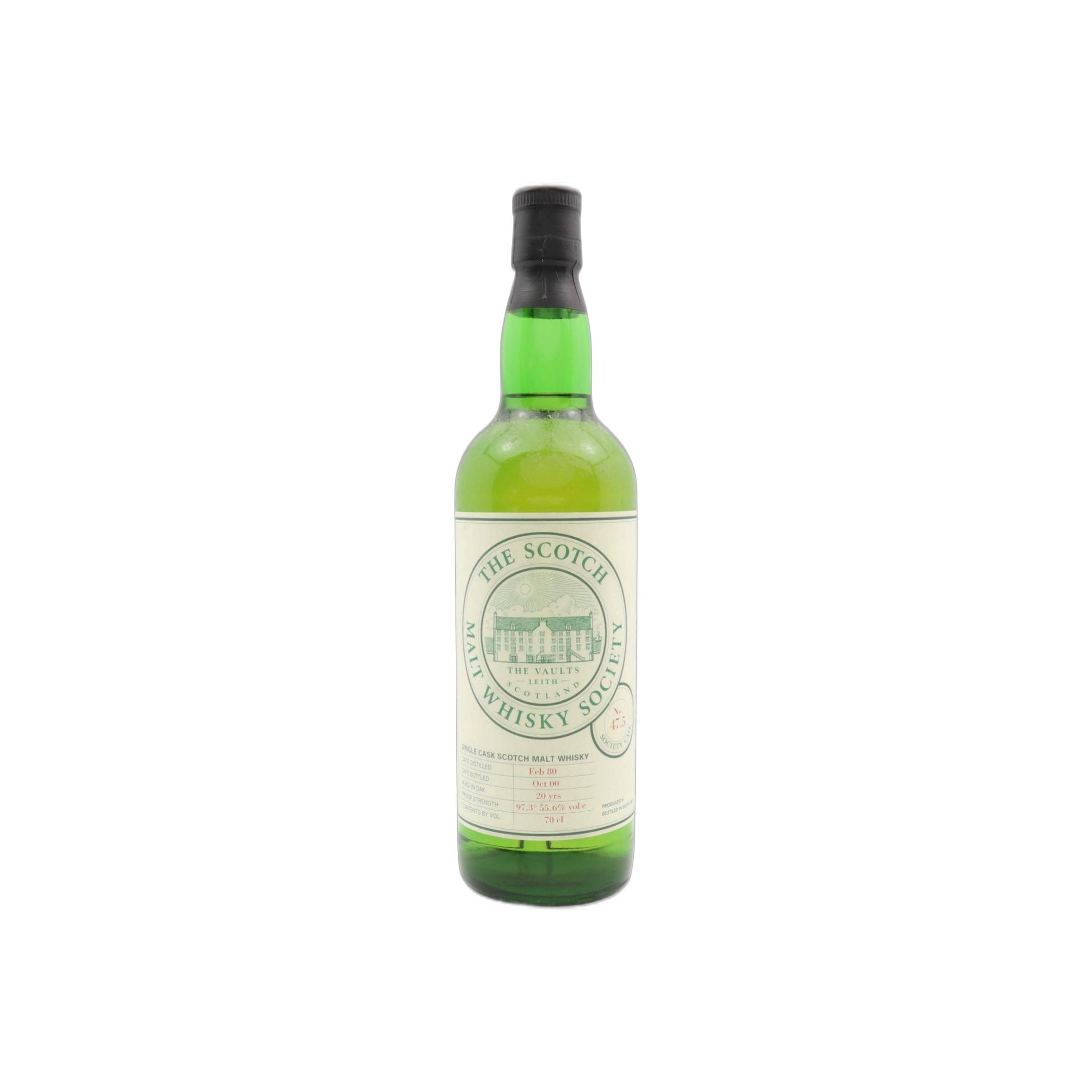 The Scotch Malt Whisky Society 1980 20 Years Single Malt Whisky