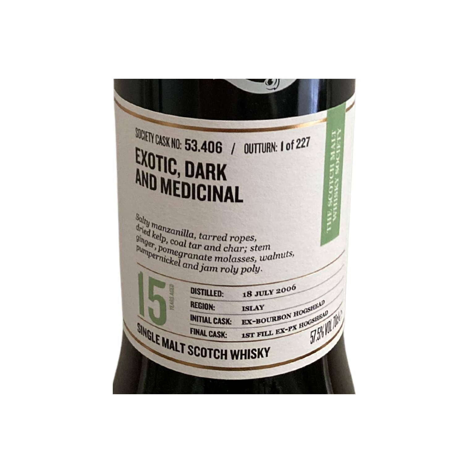 The Scotch Malt Whisky Society 2006 15 Years Single Malt Whisky 2