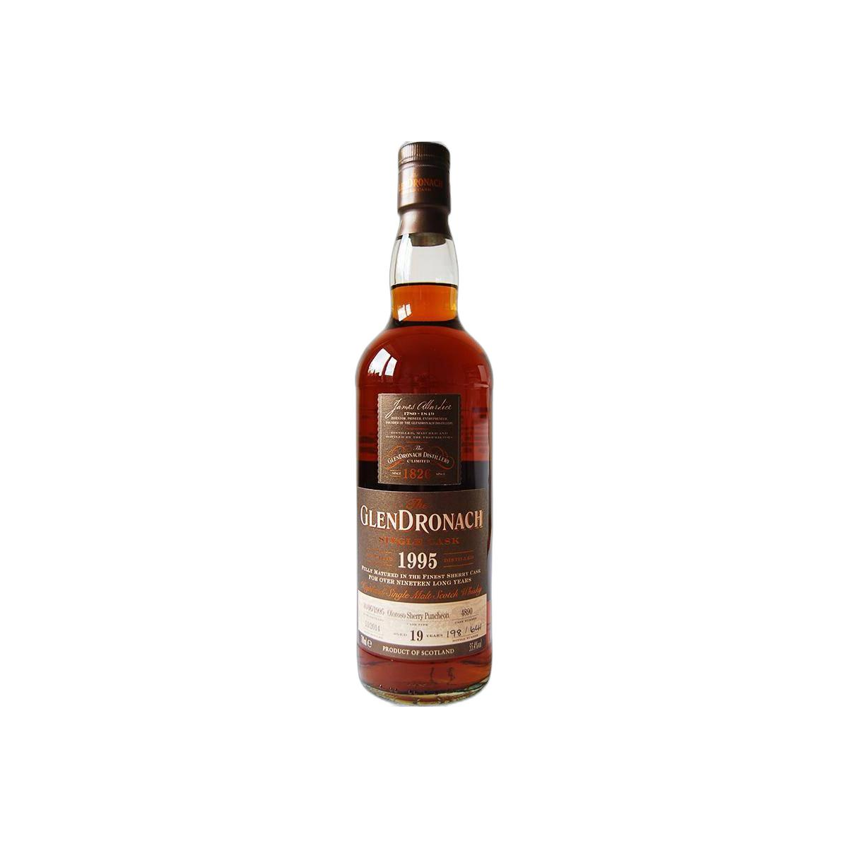 GlenDronach Single Cask 1995 19 Years Single Malt Whisky