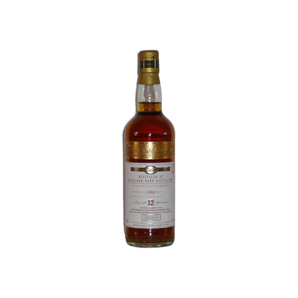 Highland Park Old Malt Cask 1988 12 Years Single Malt Whisky
