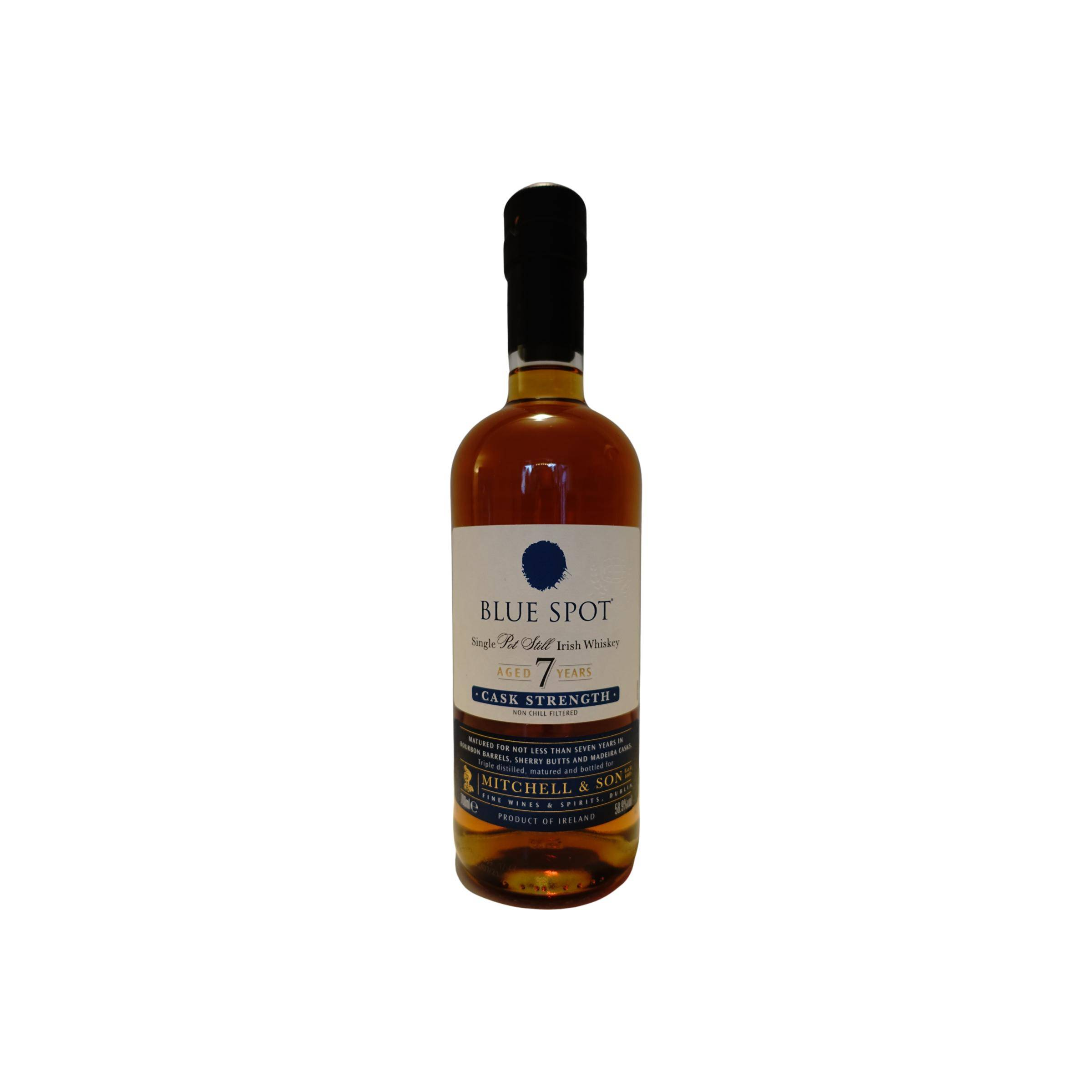 Blue Spot Cask Strength Collection 7 Years Single Pot Still Whisky
