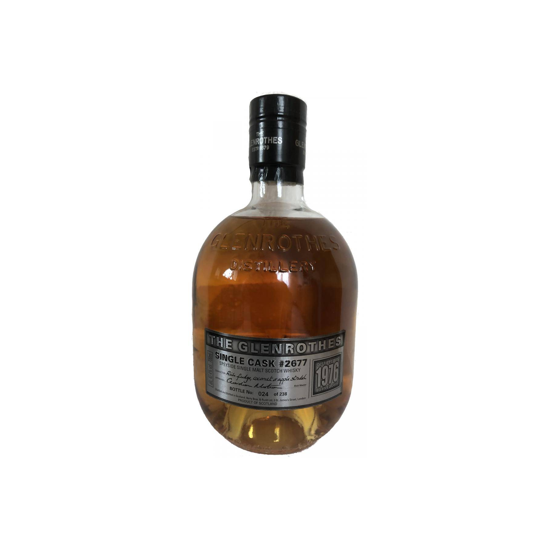 The Glenrothes Single Cask 1976 39 Years Single Malt Whisky