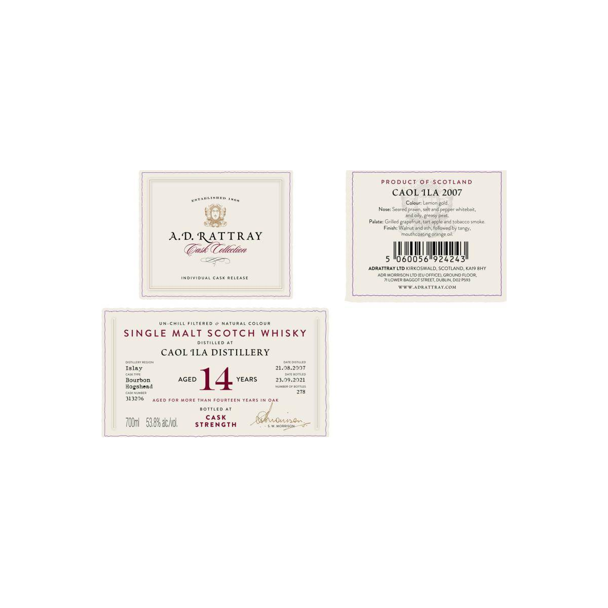 Caol Ila 2007 14 Years Single Malt Whisky 2