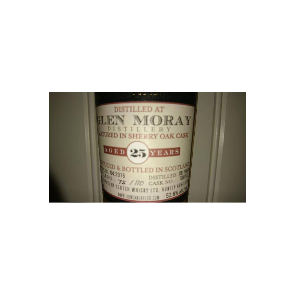 Glen Moray 1989 25 Years Single Malt Whisky