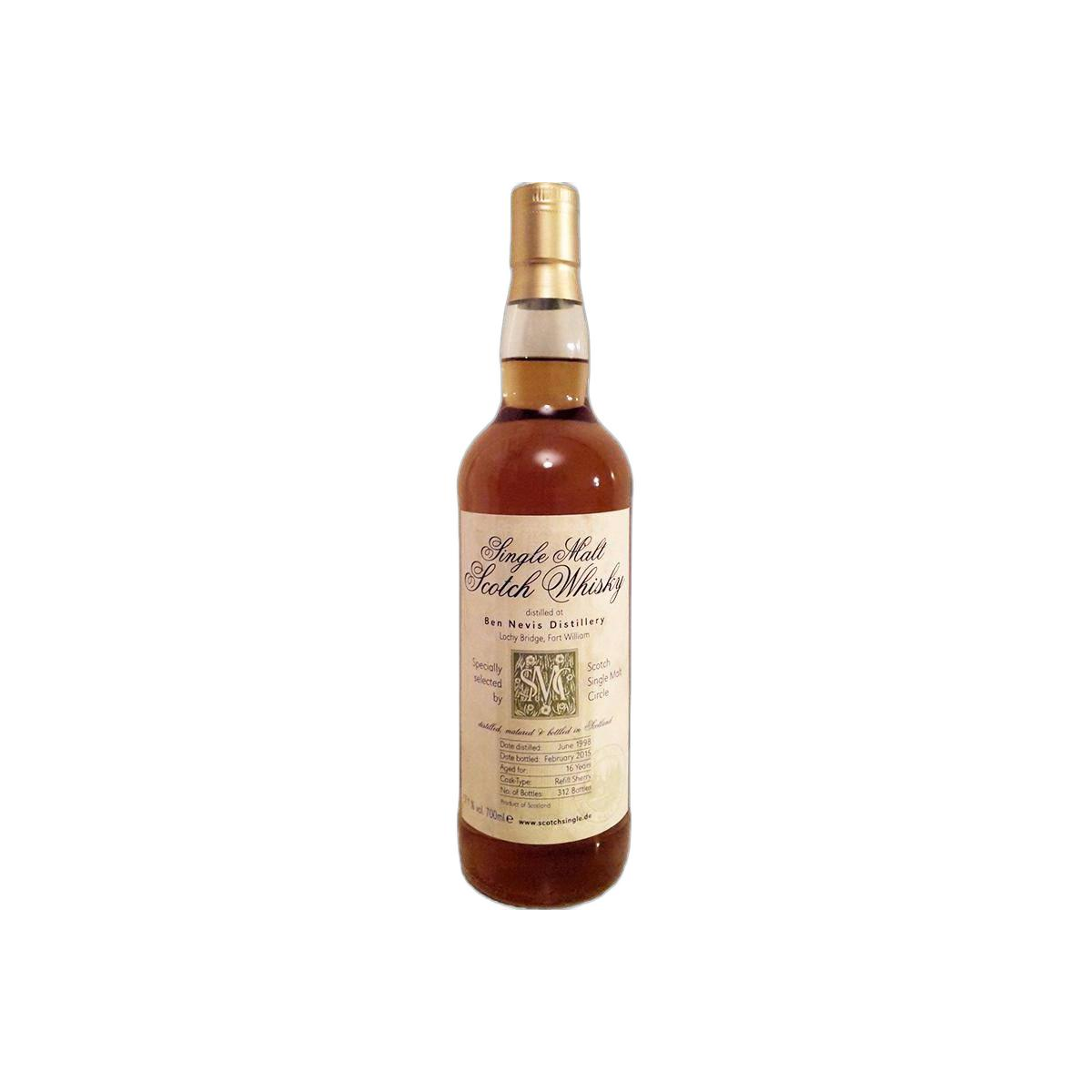 Ben Nevis 1998 16 Years Single Malt Whisky