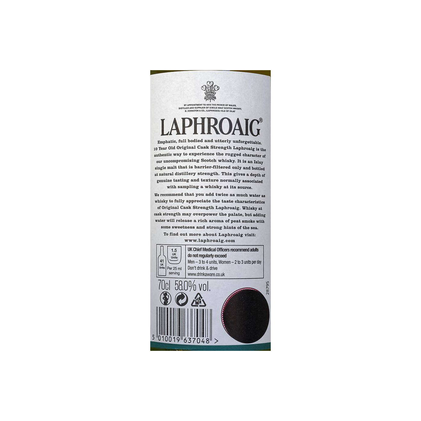 Laphroaig 10 Years Single Malt Whisky 2