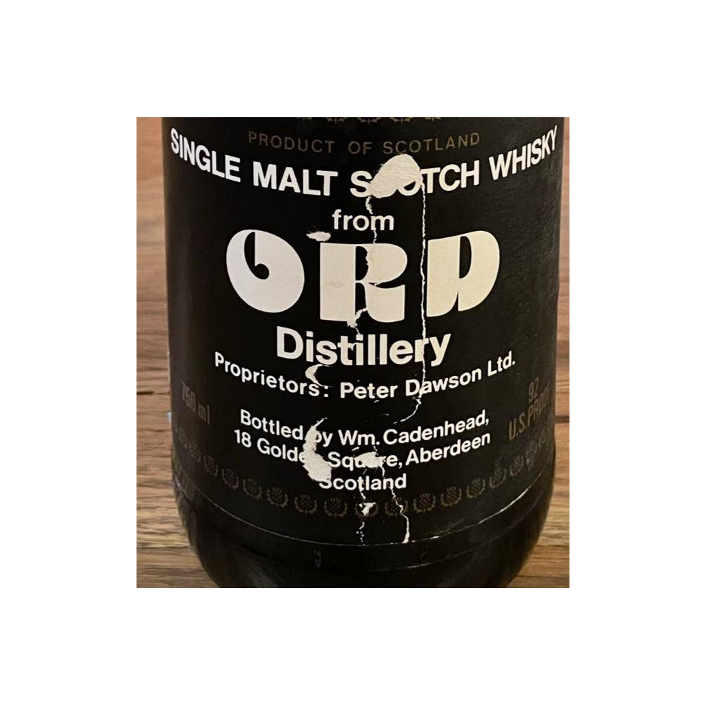Glen Ord 1962 20 Years Single Malt Whisky