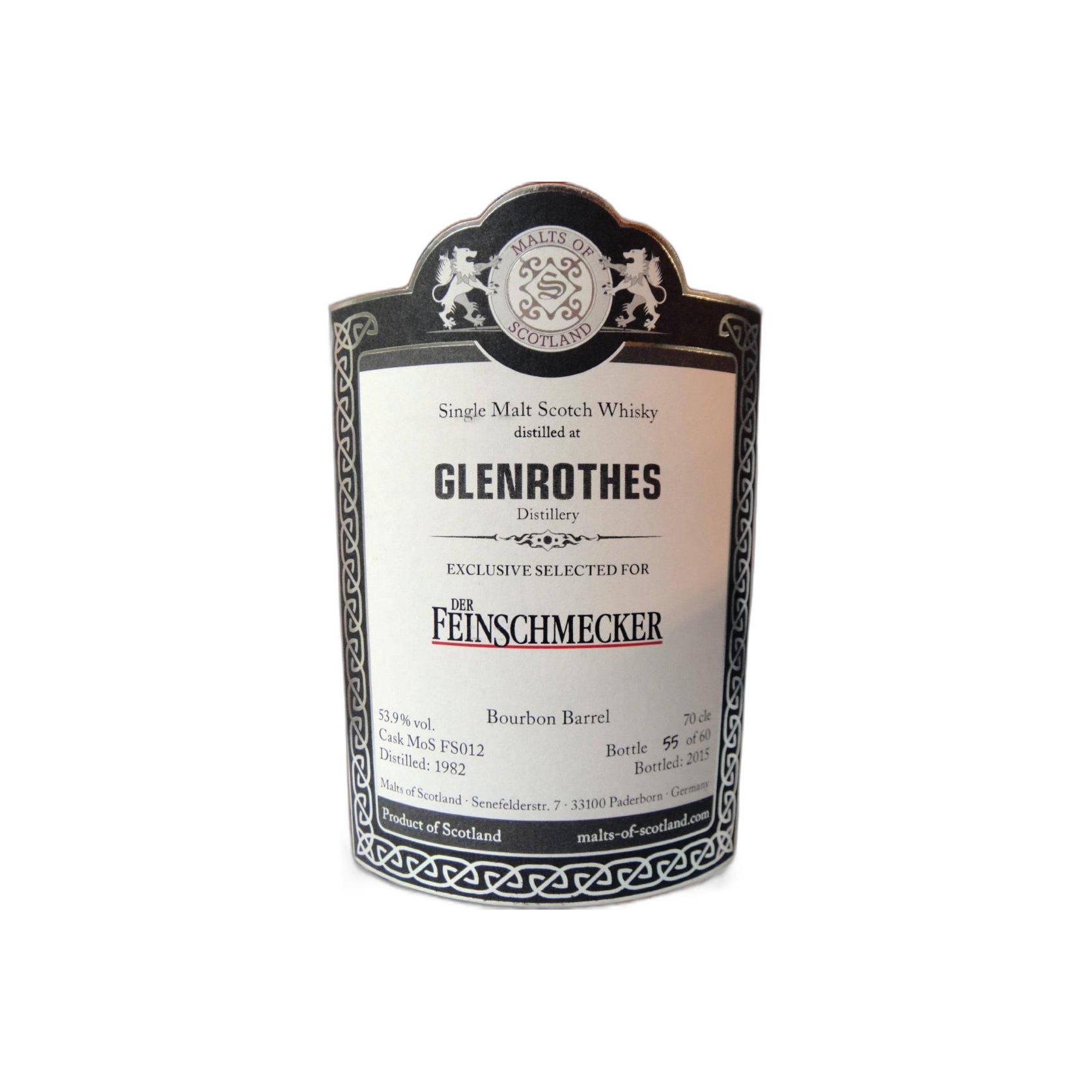 The Glenrothes 1982 33 Years Single Malt Whisky 2