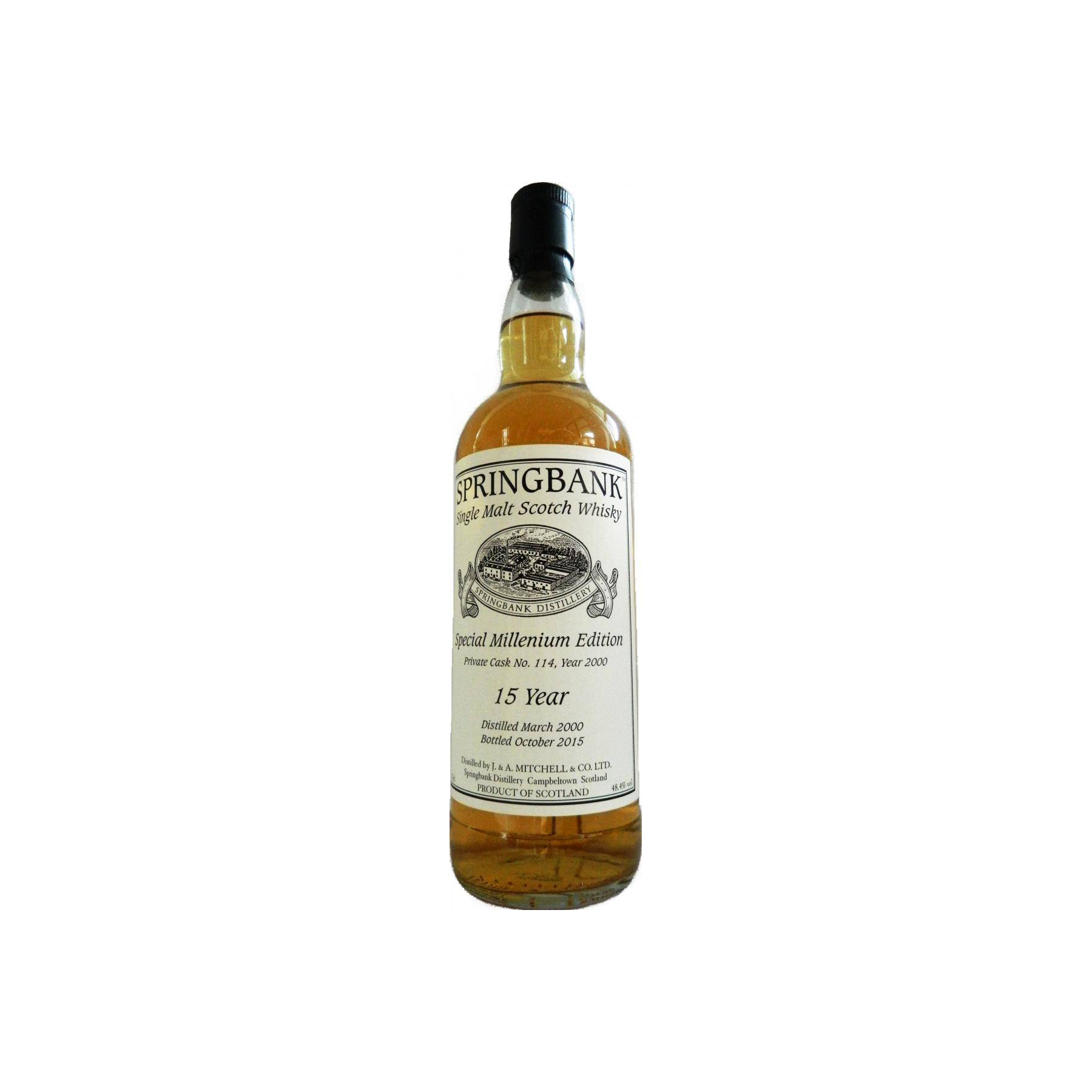 Springbank Private Bottling 2000 15 Years Single Malt Whisky