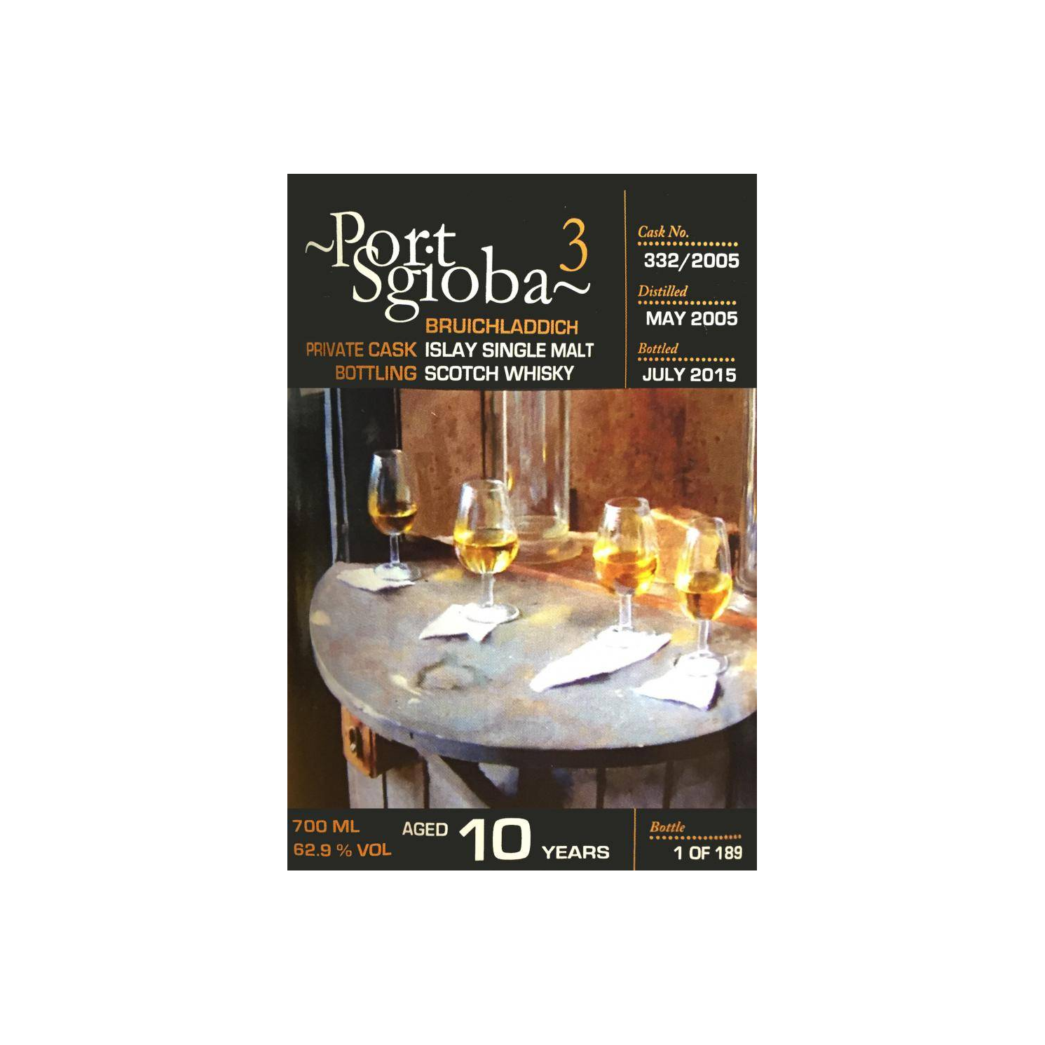 Bruichladdich 2005 10 Years Single Malt Whisky 2