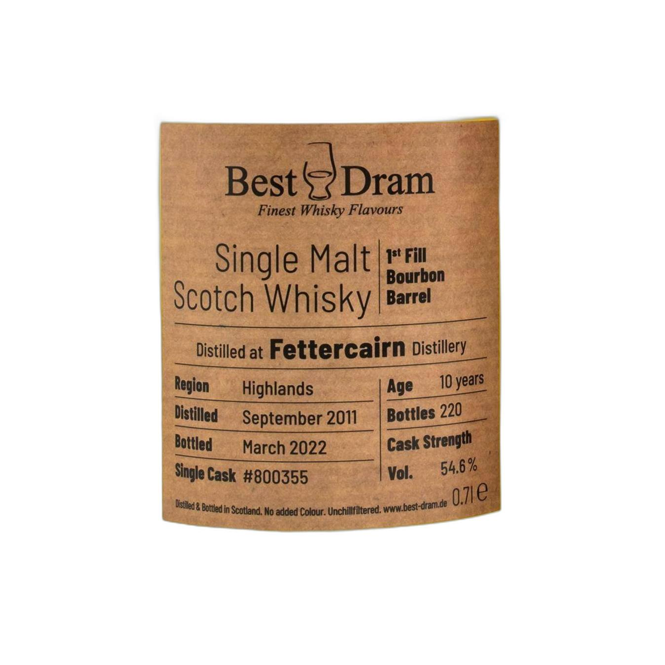 Fettercairn 2011 10 Years Single Malt Whisky 2