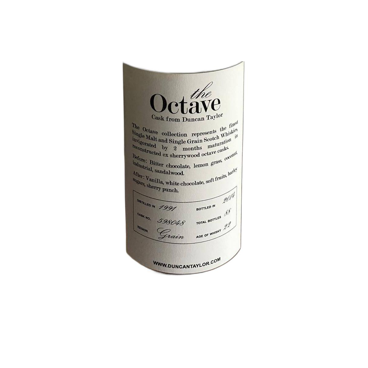 North British The Octave 1991 22 Years Single Grain Whisky 2