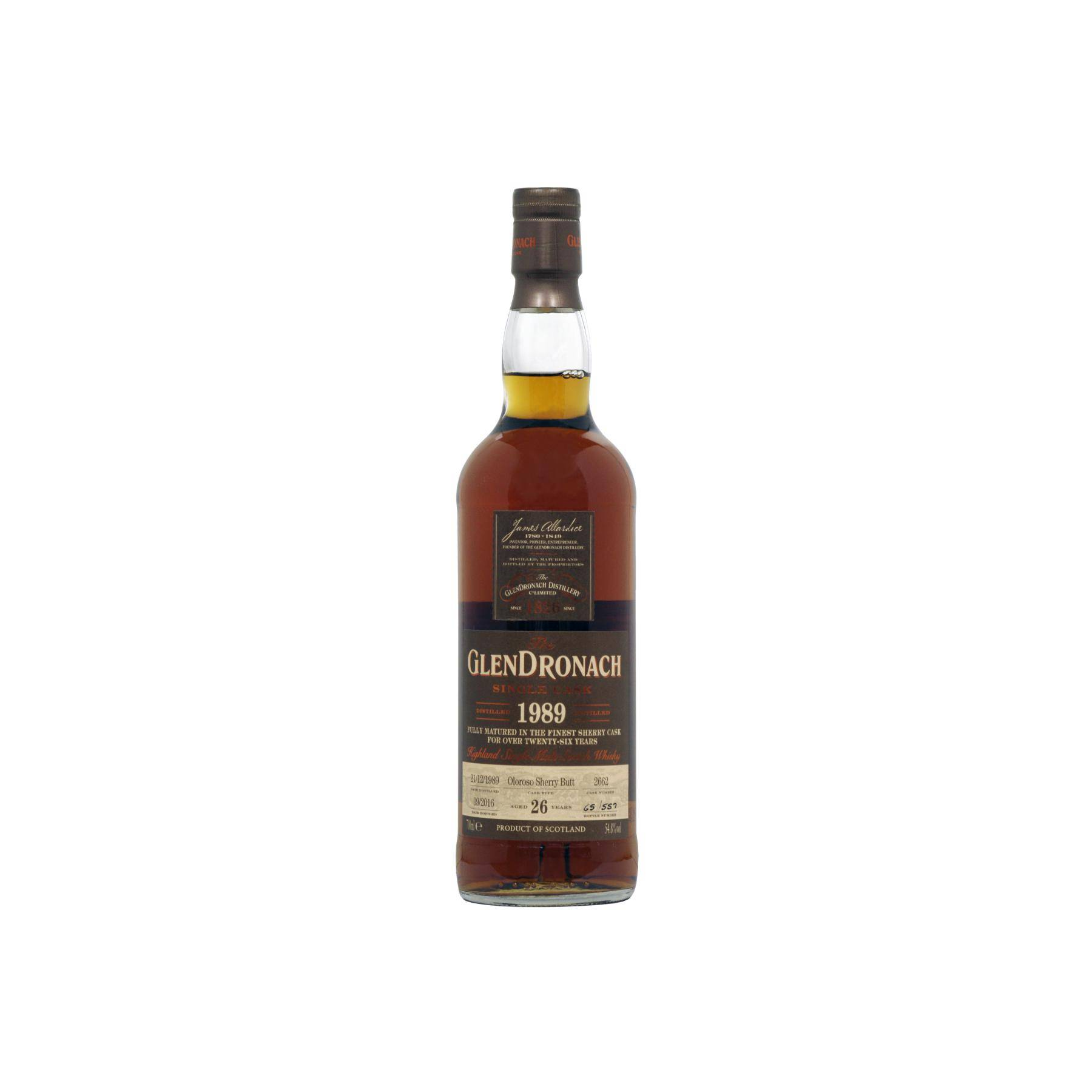 GlenDronach 1989 26 Years Single Malt Whisky 2