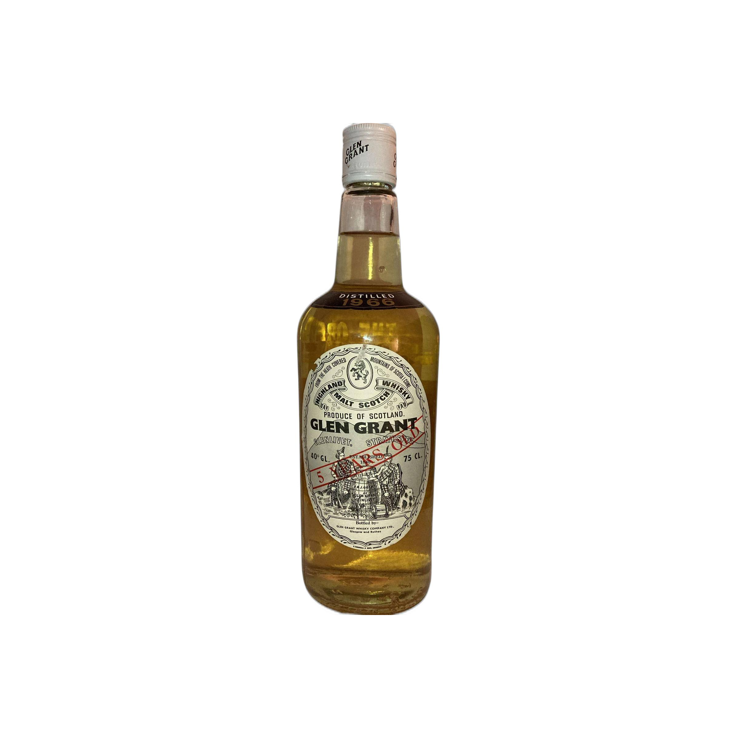 Glen Grant 1966 5 Years Single Malt Whisky
