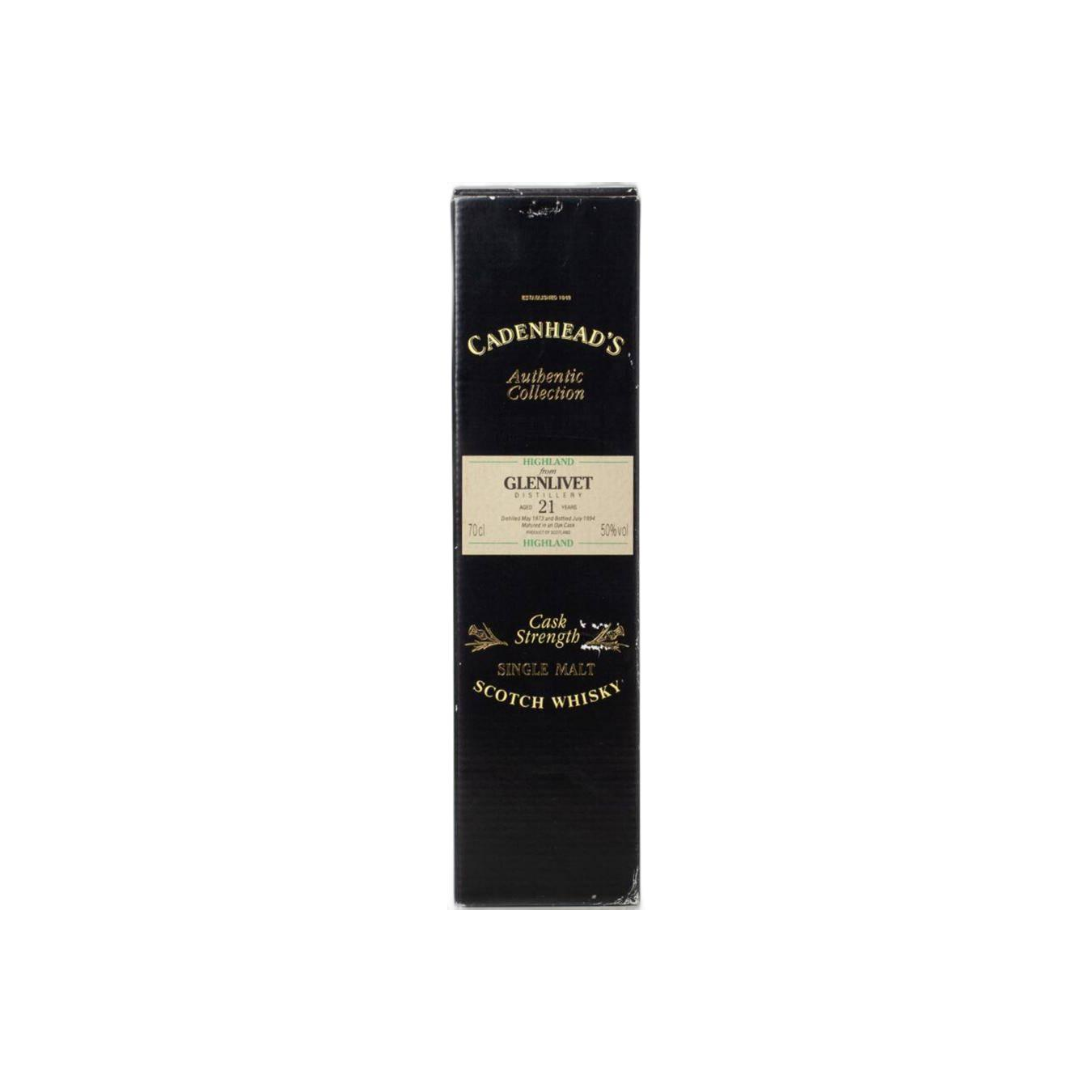 The Glenlivet Authentic Collection 1973 21 Years Single Malt Whisky 3