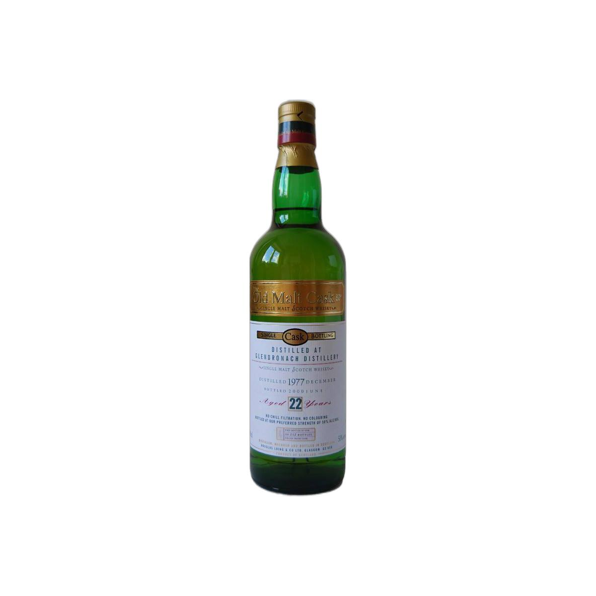 GlenDronach Old Malt Cask 1977 22 Years Single Malt Whisky