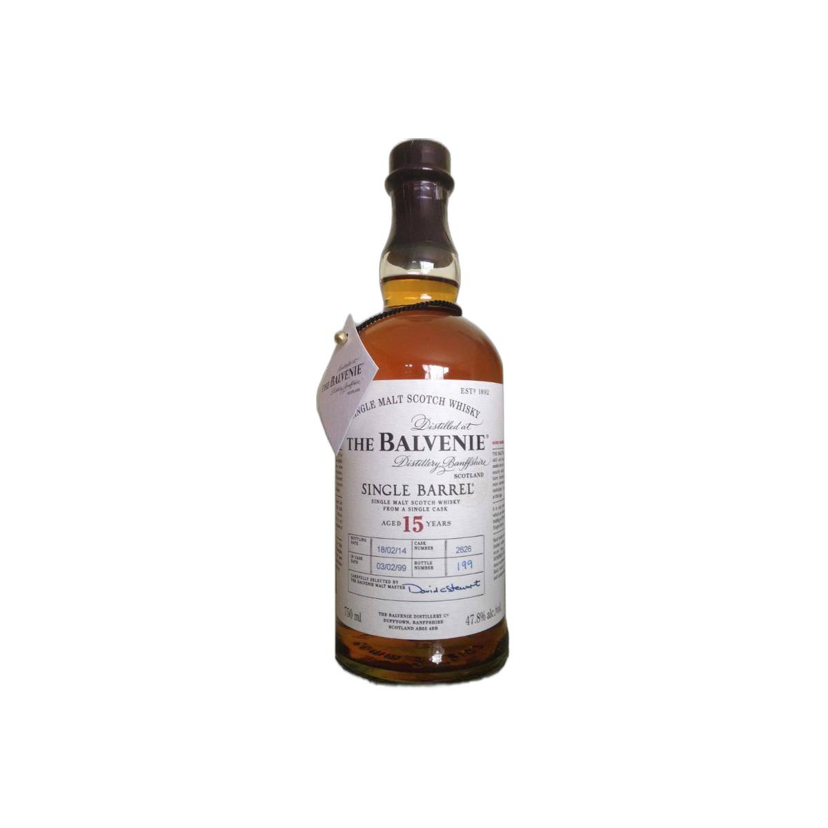 The Balvenie Single Cask 1999 15 Years Single Malt Whisky