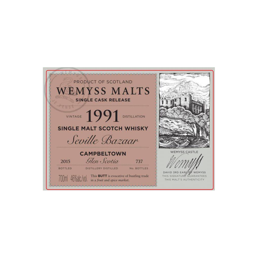 Glen Scotia 1991 24 Years Single Malt Whisky 2