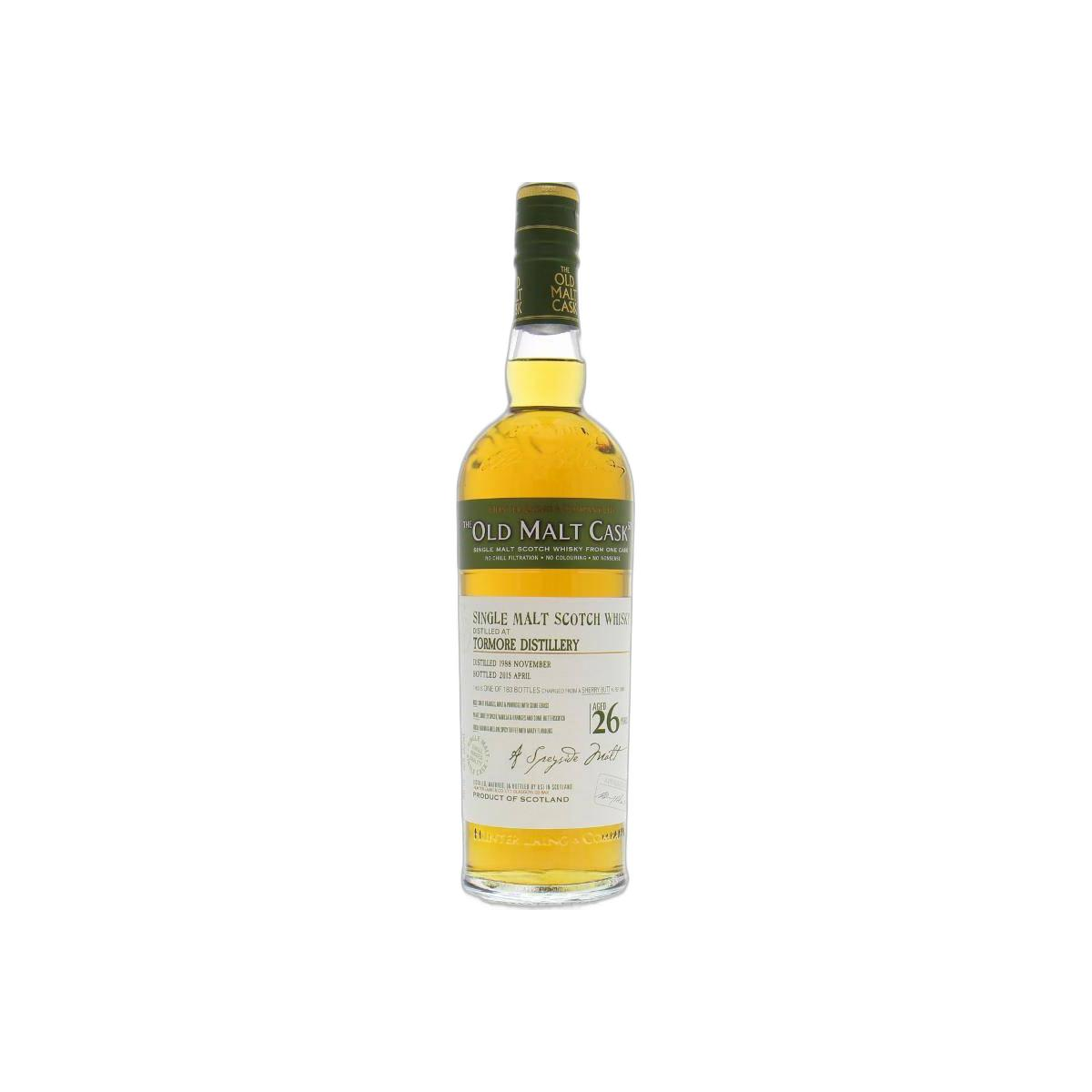 Tormore Old Malt Cask 1988 26 Years Single Malt Whisky