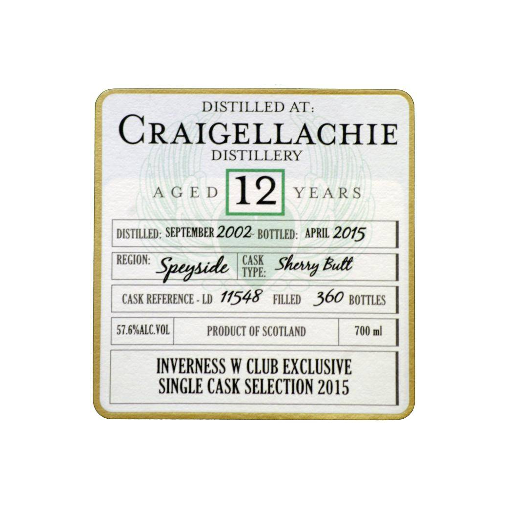 Craigellachie 2002 12 Years Single Malt Whisky 2