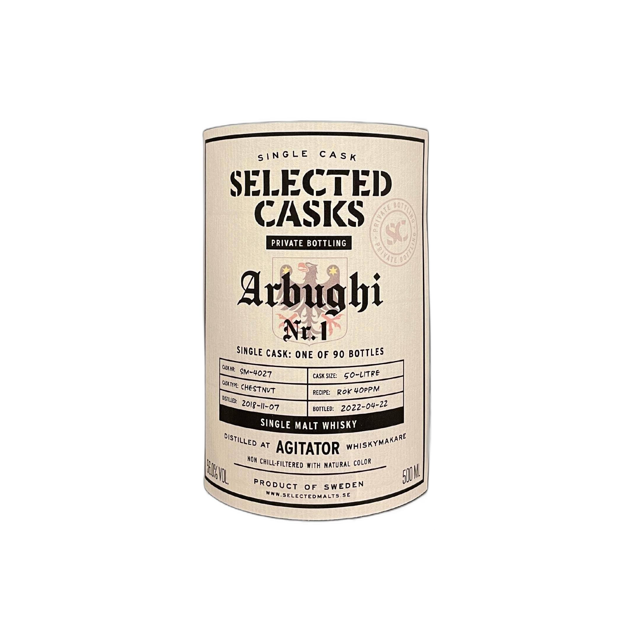 Agitator Private Bottling 2018 3 Years Single Malt Whisky 2