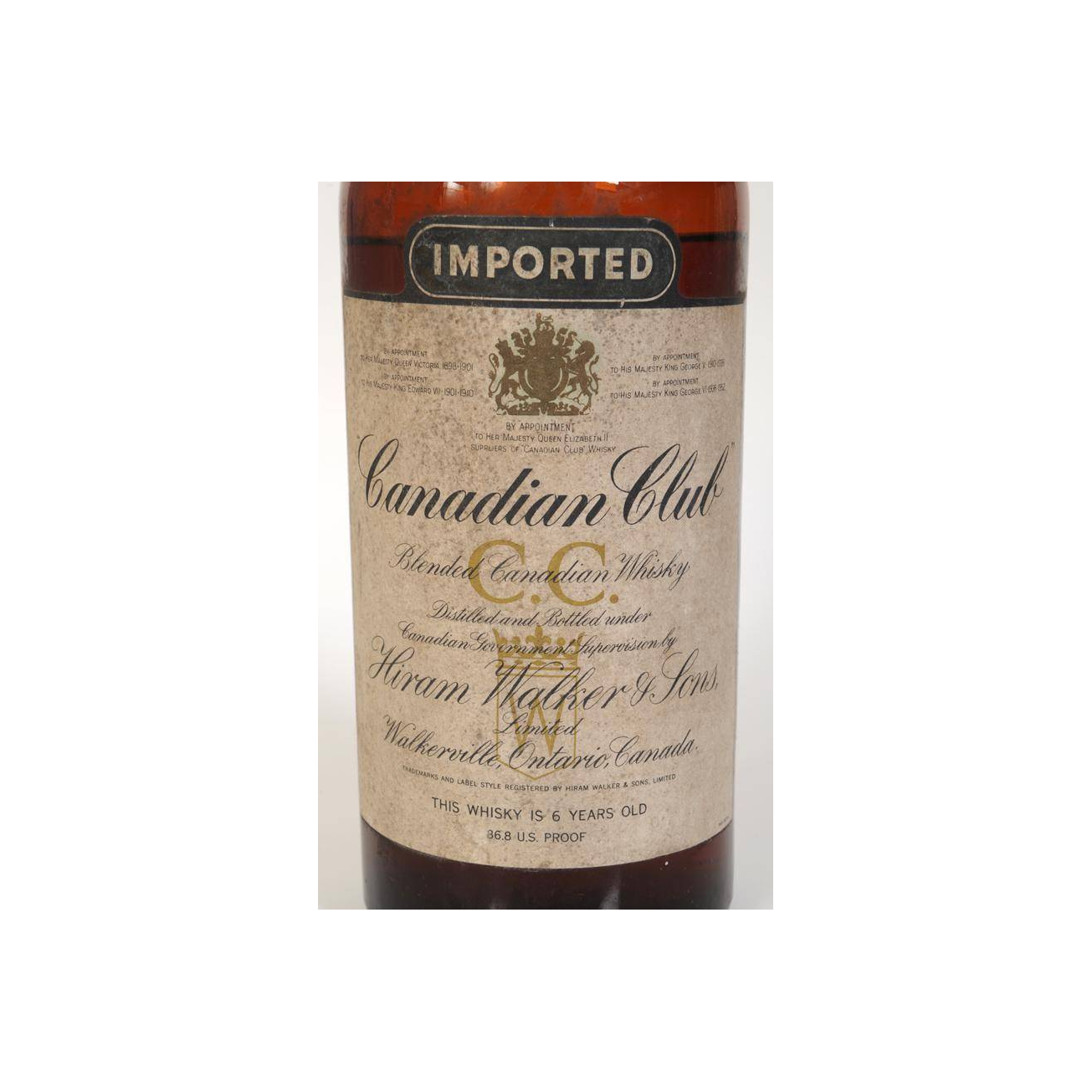 Canadian Club 1957 6 Years Blended Whisky 2
