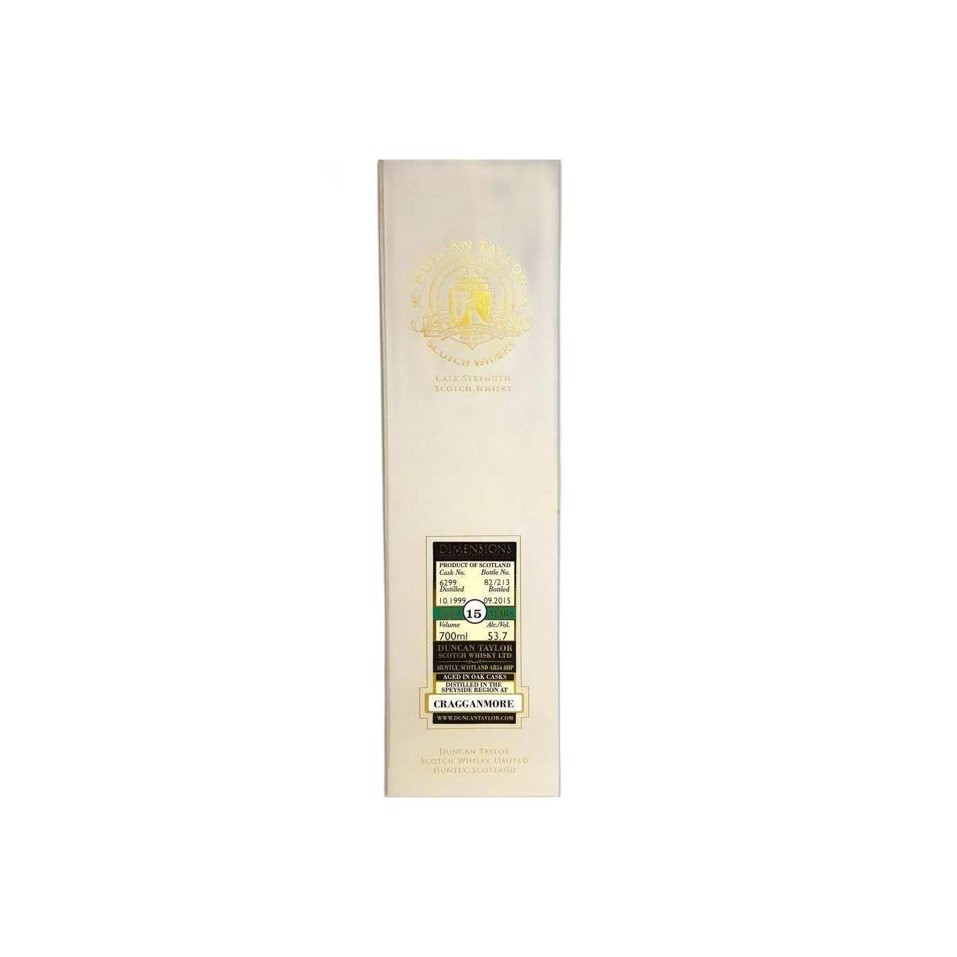Cragganmore Dimensions 1999 15 Years Single Malt Whisky 2